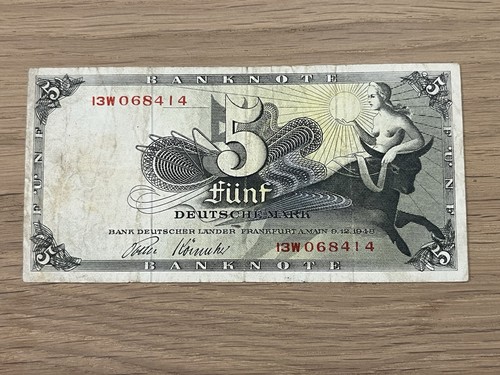 Brd 5 deutsche mark - 5, dm