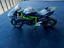 Maisto - Modellmotorrad - Kawasaki Ninja H2R (schwarz, Maßstab ca 1:12) Modell