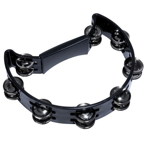 Hand tambourine schwarz - hand,