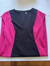 Calvin Klein Kleid Schwarz Rosa Größe L