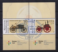 Bund 2021 Historische Traktoren Zusammendruck Mi.-Nr. W169 O BERLIN