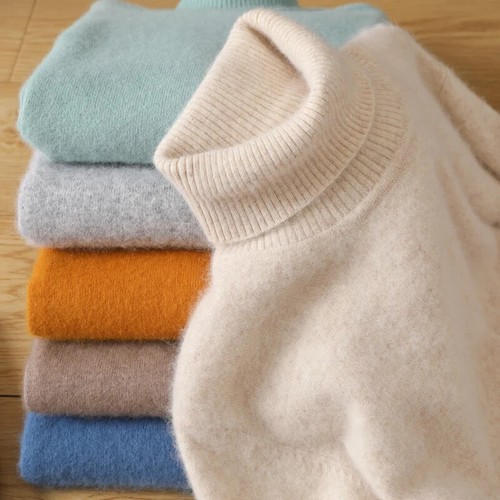 Rollkragenpullover aus 100%