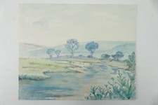 Wilhelm Klußmann Aquarell