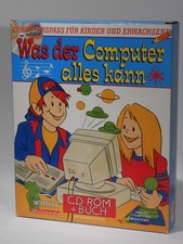 Altes WAS DER COMPUTER ALLES KANN WIN WINDOWS 3.1 / 95 BIG BOX PC Software Spiel