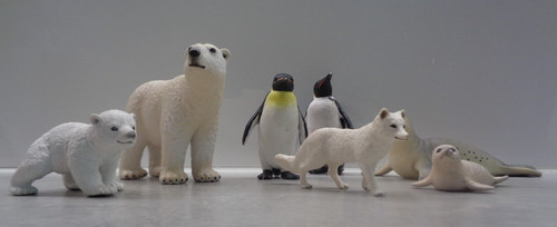 Schleich arktis tiere set - tiere,