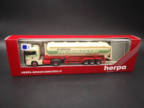 Herpa scania 124 herrmann - scania, "herrmann"