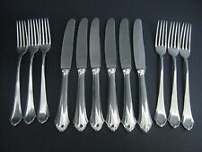 Lutz & Weiß MOSEL Röschenmuster Vorspeisenbesteck 6 Pers. 12 Teile Silber 90er 