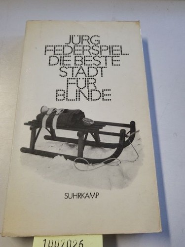 Die beste stadt für blinde - die,
