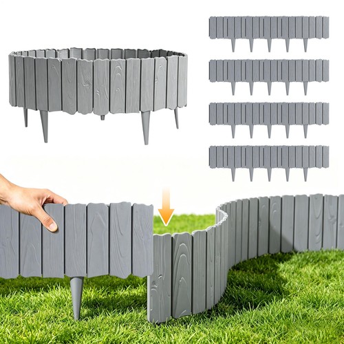 20x beetzaun beetumrandung set - beetzaun,