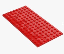 LEGO Platte 8x16 Bright Red