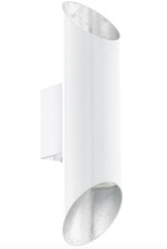 Eglo LED Wandleuchte Wandlampe  Leuchten Lampe Leuchte Weiß 95421