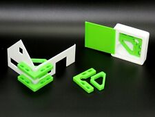 Aufbauhilfe / Klebehilfe z.B. Spur 0, H0, N * Winkelset magnetisch 90° *