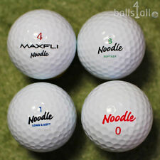 50 Golfbälle Maxfli Noodle Mix AA/AAA Lakeballs gebrauchte Bälle Golf