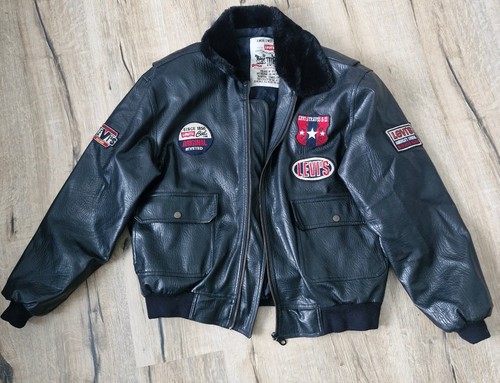Levi lederjacke gr l - lederjacke,