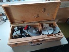 DDR Schmalkalda HBM 250 Anbauteile Zubehör im Holzkasten