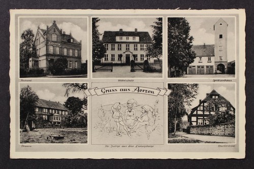 Aerzen postamt schule - aerzen,,