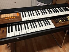 ELKA X-55 Vintage Orgel, tragbar im Koffer, 70er Jahre