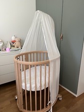 Stokke® Sleepi™ Mini Naturel + Matratze + Himmelstange + Himmel