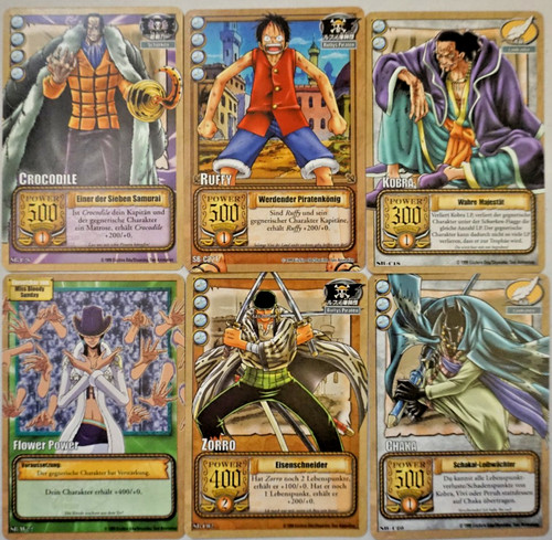 One piece sammelkarten 1999 - sammelkarten,