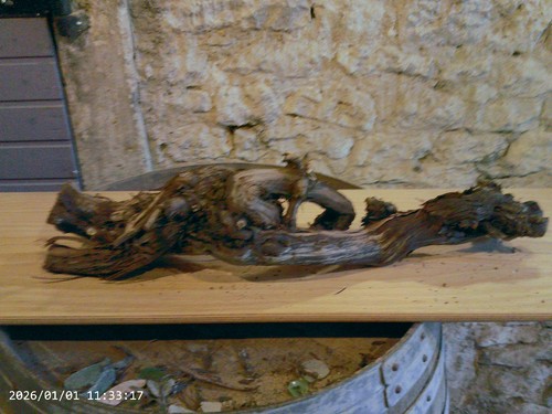 Weinstock herbstdeko holz - weinstock,