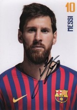Original Autogramm von LIONEL MESSI
