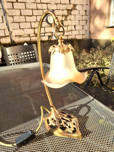 Tischlampe jugendstil messing - tischlampe,