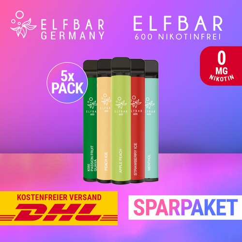 Elfbar 600 zigarette - x,