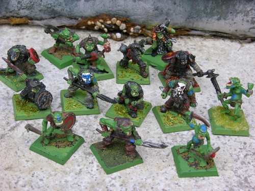Warhammer gemalte orks - warhammer,,