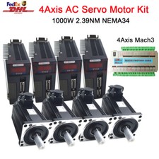4Axis Mach3 1KW 4NM AC Servo
