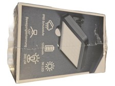 MPJ Aussenleuchte Solar Bewegungsmelder IP65 56 LED Schwarz Modern