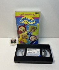 VHS Videokassette - Hier kommen die Teletubbies - GUT Funktioniert