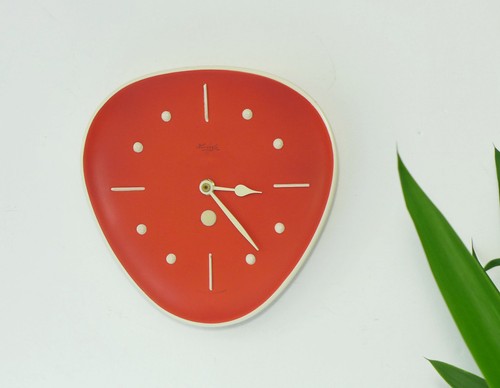 Vintage küchenuhr wanduhr - küchenuhr,