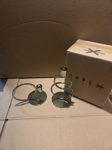 2er set stabkerzenhalter ringe - 2er,