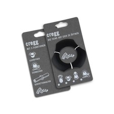 cregg in Schwarz -Die feine Art Eier zu öffnen - Eieröffner / Eierbecher / Servi