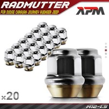 20x Radmutter für Dodge