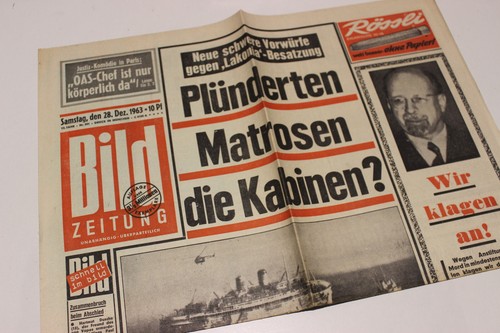 Bildzeitung 1963 - bildzeitung, 28.12.1963