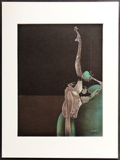 PAUL WUNDERLICH  " Acrobatie "