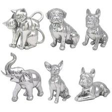 Silber Kunst Tier Figur Statue