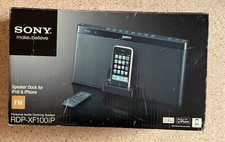 SONY XF100iP Tragbarer iPod/iPhone Docking-Lautsprecher