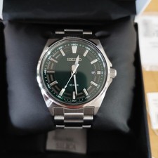 SEIKO Sports SUR503P1 Herren Quarzuhr aus Edelstahl, wasserdicht