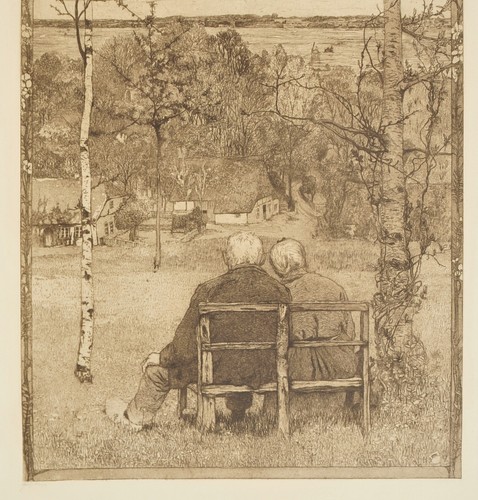 Heinrich vogeler radierung - heinrich, vogeler/radierung/im