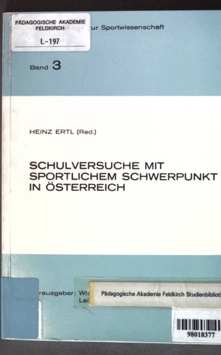 Schulversuche mit sportlichem