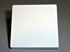 Vintage Merten Schneider System-M Basis Wippe 432119 Schalter Abdeckung weiß E02