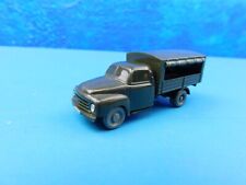 D09 Wiking 1:87 H0  Opel Blitz Pritsche mit Plane olivbraun unverglast