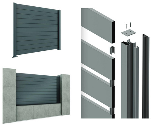 Aluminium zaun pfosten - zaun,