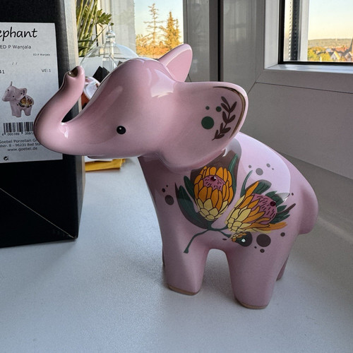 Goebel keramikfigur elefant - goebel,