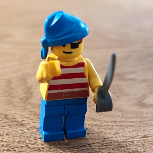 Lego piraten minifigur mit - minifigur,