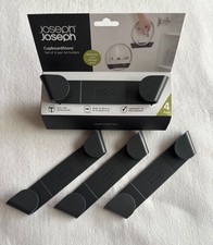 JosephJoseph Cupboardstore 4er Set -Topfdeckelhalter für Schrank oder Wand   Neu