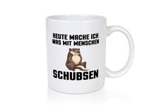 Menschen schubsen | Spruch
