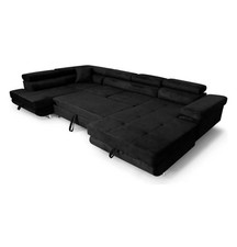 U-Form Sofa mit Schlaffunktion